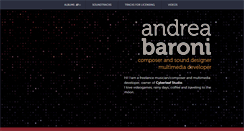 Desktop Screenshot of andreabaroni.com