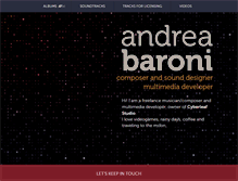 Tablet Screenshot of andreabaroni.com